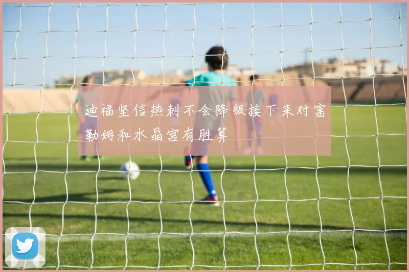 迪福坚信热刺不会降级接下来对富勒姆和水晶宫有胜算