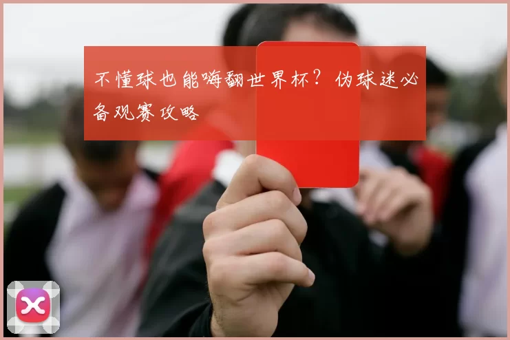 不懂球也能嗨翻世界杯？伪球迷必备观赛攻略