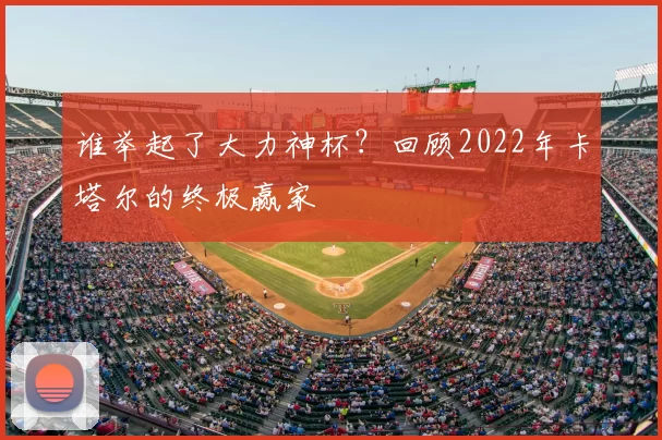 谁举起了大力神杯?回顾2022年卡塔尔的终极赢家